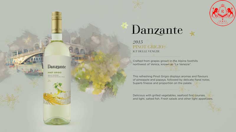 Ruou Vang Danzante Pinot Grigio 2