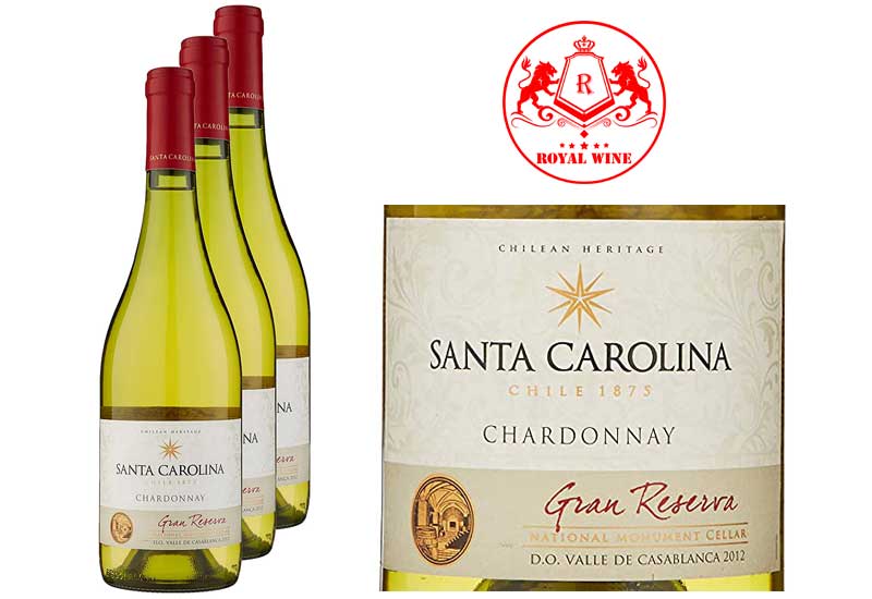 Ruou Vang Santa Carolina Gran Reserva Chardonnay 1