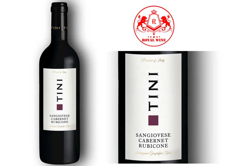 Ruou Vang Tini Sangiovese Cabernet Rubicone 1