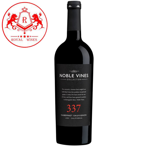 Ruou Vang Noble Vines 337 Cabernet Sauvignon