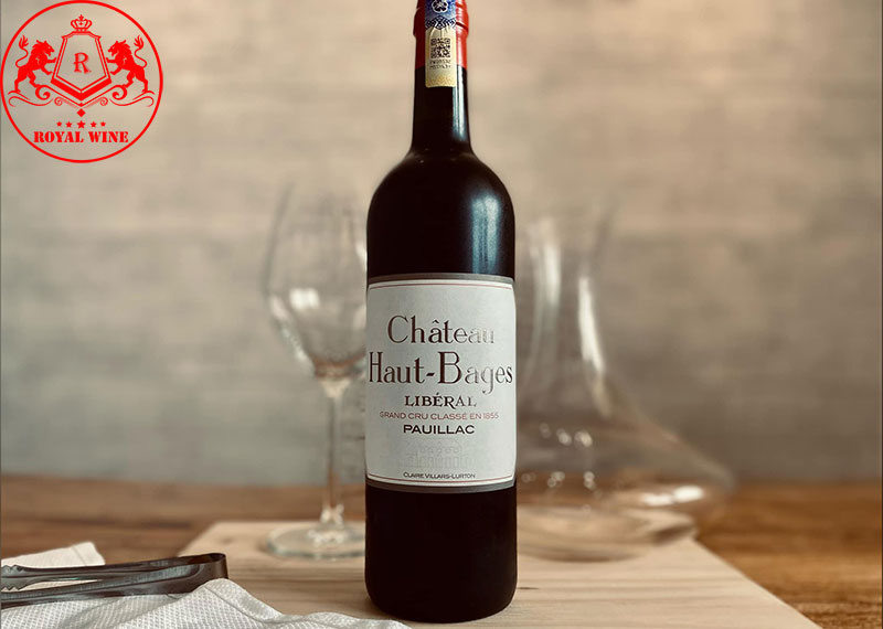 Ruou Vang Chateau Haut Bages Liberal Pauillac