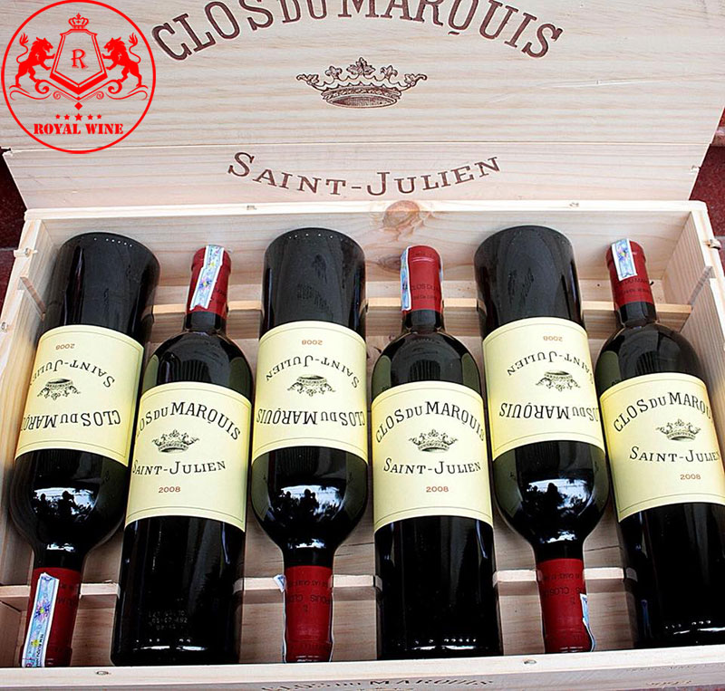 Ruou Vang Clos Du Marquis Saint Julien