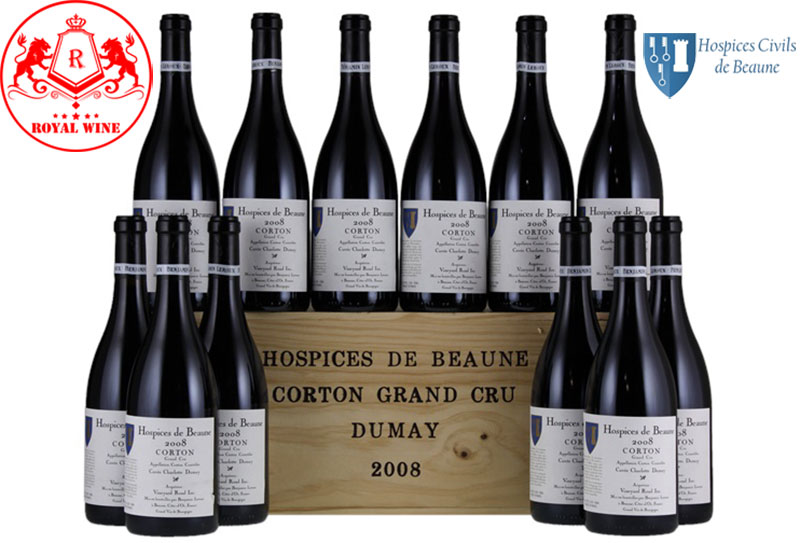 Ruou Vang Corton Grand Cru Cuvee Charlotte Dumay