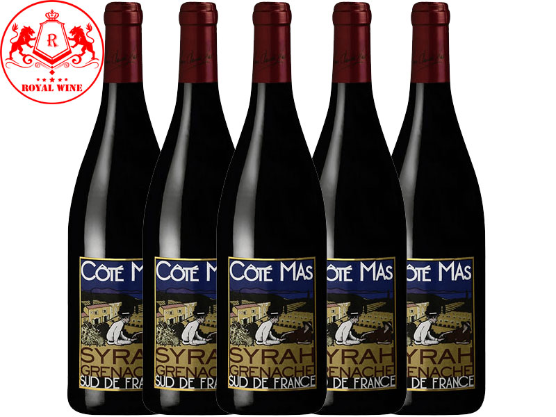 Ruou Vang Cote Mas Syrah Grenache2