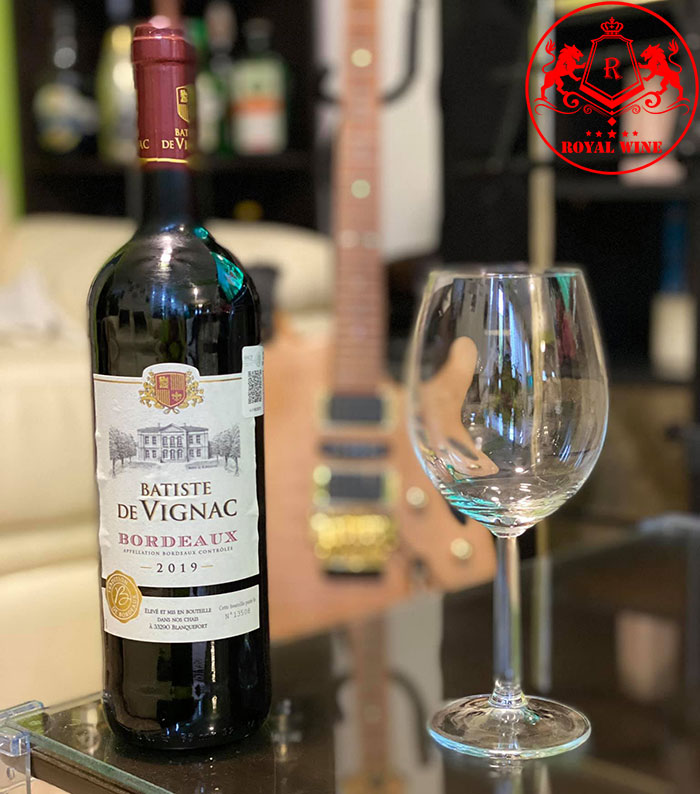 Ruou Vang Batiste De Vignac Bordeaux1