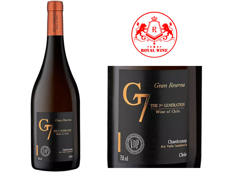 Ruou Vang G7 Grand Reserva Chardonnay