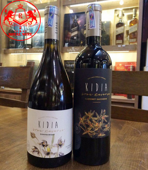 Ruou Vang Kidia Grand Reserva Chardonnay