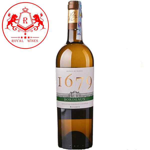 Rượu Vang 1679 Bordeaux Reserve Blanc