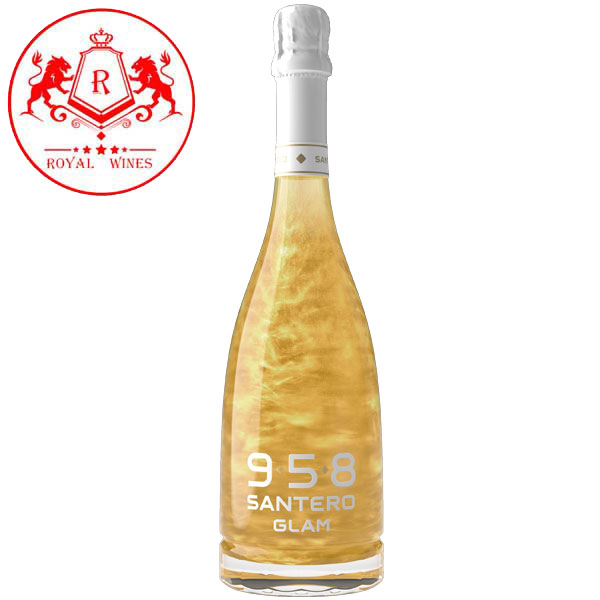 Rượu Vang 958 Santero Glam Gold Vàng