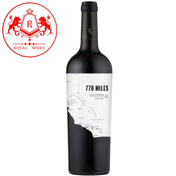 Rượu Vang 770 Miles Zinfandel California
