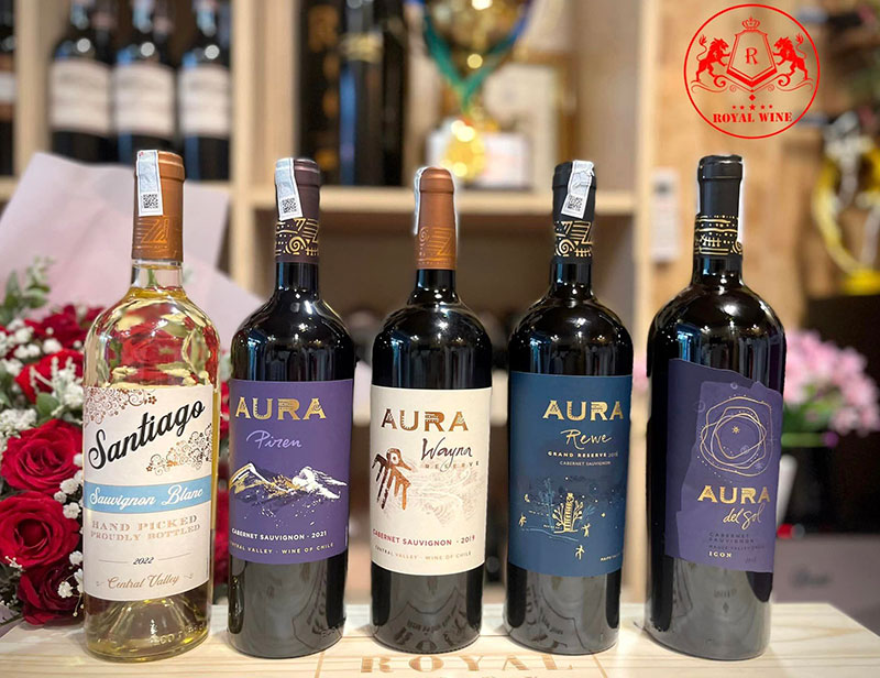 Rượu Vang Aura Wines Chile