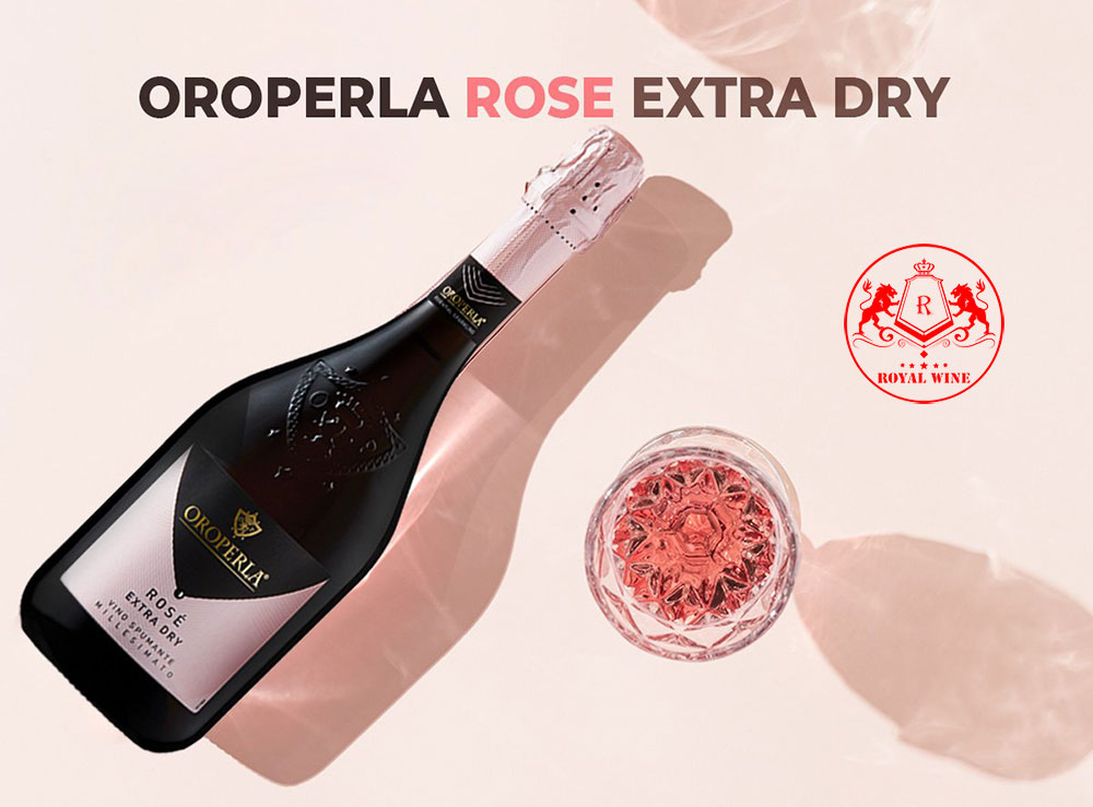 Oroperla Rose Extra Dry Vino Spumate Millesimato