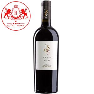 Rượu vang đỏ 1895 Toscana Rosso Verga La Storia