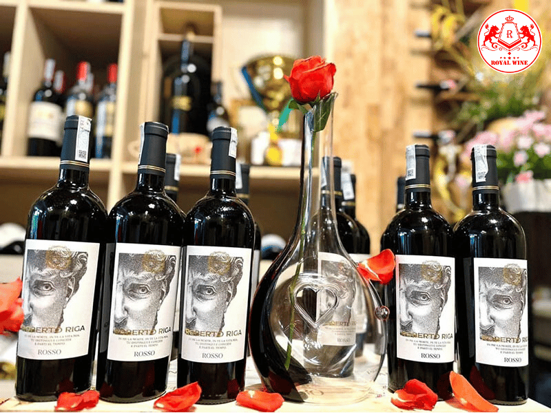 Rượu vang Roberto Riga nhập khẩu từ Ý