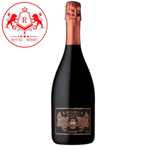 Rượu vang nổ Leonia Pomino Spumante Rosé cao cấp, nhập khẩu trực tiếp từ Ý