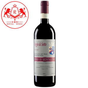 Rượu Vang Ý cao cấp Poggio Di Sotto Rosso Di Montalcino mua 6 tặng 1