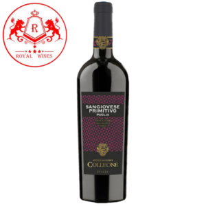 rượu vang đỏ Colleone Sangiovese Primitivo nhập khẩu trực tiếp từ Ý