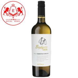 rượu vang trắng Badger Creek Chardonnay Semilion nhập khẩu từ Úc