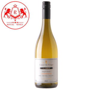 rượu vang trắng Casas Del Toqui Chardonnay nhập khẩu trực tiếp từ Chile