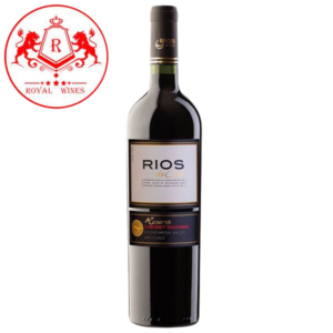 Rượu vang đỏ Rios Reserva Cabernet Sauvignon nhập khẩu trực tiếp từ Chile
