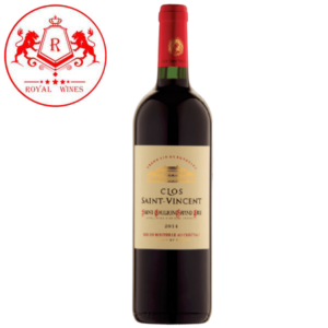 rượu vang đỏ Clos Saint Vincent nhập khẩu trực tiếp từ Pháp
