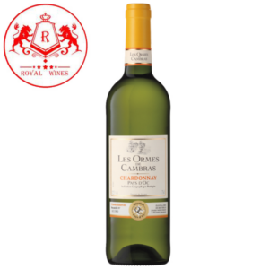 rượu vang trắng Les Ormes De Cambras Chardonnay nhập khẩu nguyên chai từ Pháp