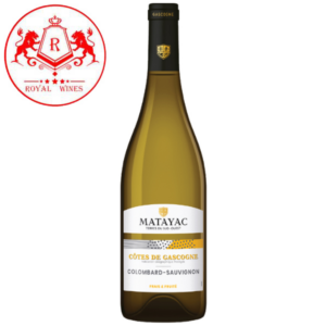 rượu vang trắng Matayac Colombard Sauvignon Blanc nhập khẩu trực tiếp từ Pháp