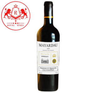rượu vang đỏ Mayardau Bordeaux nhập khẩu trực tiếp từ Pháp