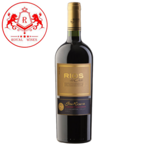 rượu vang đỏ Rios Gran Reserva Cabernet Sauvignon nhập khẩu trực tiếp từ Chile