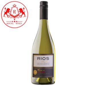 rượu vang trắng Rios Reserva Chardonnay nhập khẩu trực tiếp từ Chile