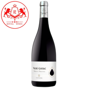 Rượu vang Pháp Vigné Lourac Merlot Prestige nhập khẩu chính hãng