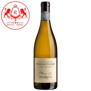 Rượu vang trắng Pouilly Fuisse Les Crays Deux Roches nhập khẩu trực tiếp từ Pháp