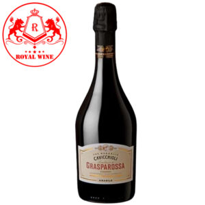 Rượu Sparkling Cavicchioli Lambrusco Grasparossa