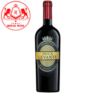 Rượu vang đỏ Duca Levante Primitivo Salento
