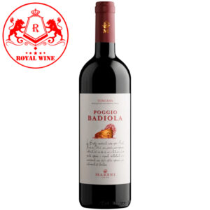 Rượu vang đỏ Poggio Badiola