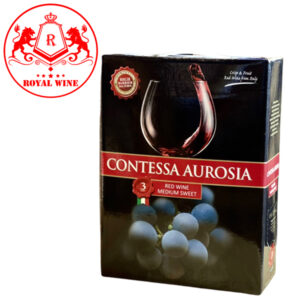Vang bịch Contessa Aurosia 3 Lít