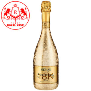 Rượu Sparkling Sensi 18K Prosecco