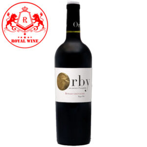 Rượu vang đỏ Orby Syrah Grenache