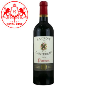 rượu vang Pháp La Croix de Cantereau Pomerol