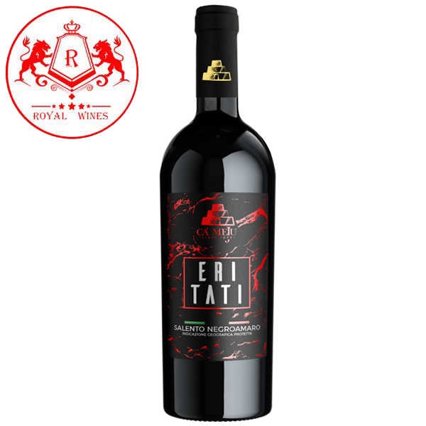 Rượu vang Ý Eritati Salento Negroamaro Rượu vang Ý Eritati Salento Negroamaro